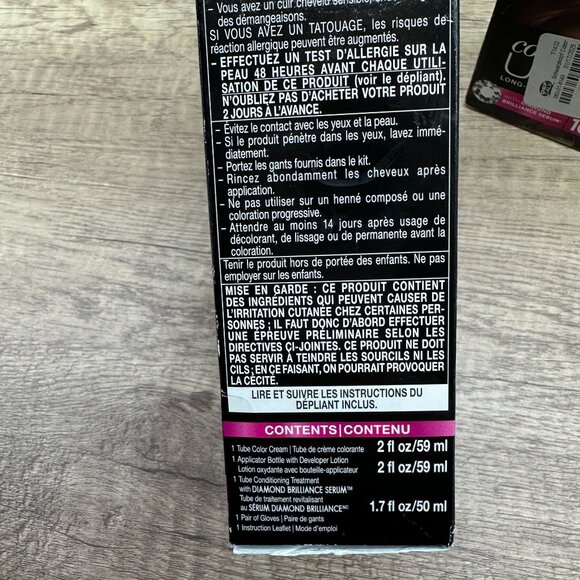 Lot Of 3 Schwarzkopf Hair Coloring 5.22 Ruby Red Color ULTIME - Picture 9 of 13